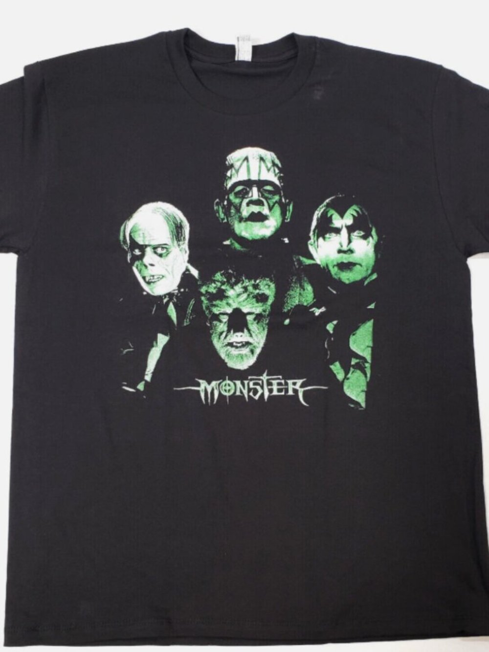 rare HORROR MOVIE Scary Film KISS Monsters Halloween Characters Men's Tee New 2x